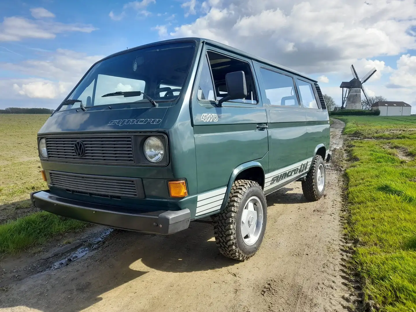 Volkswagen T3 SYNCRO 4X4 2.1 BENZINE MULTIVAN Verde - 1