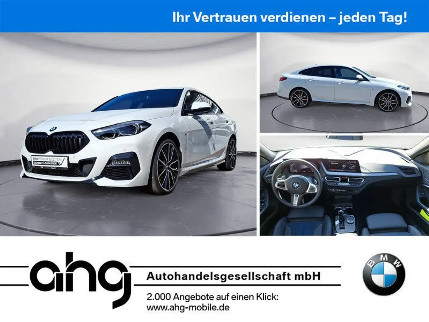 BMW Sonstige 220i Gran Coupe M-Sport *Navi*LED*DAB*SHZ*PDC*LH Weiß - 1