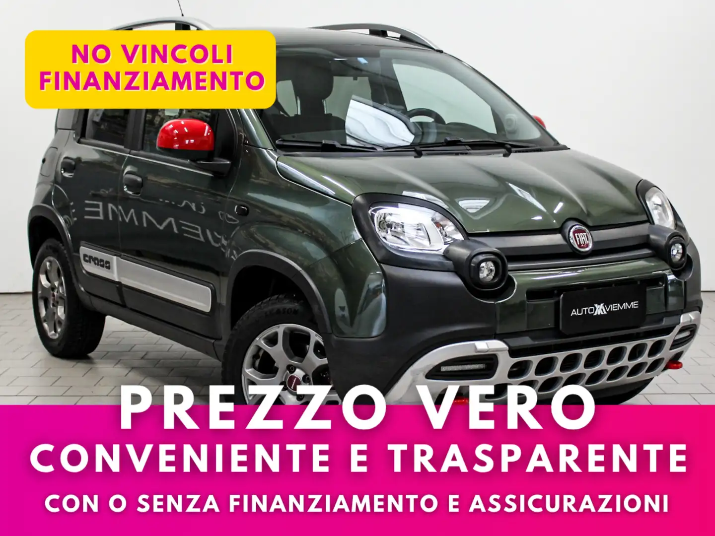 Fiat Panda Panda 0.9 t.air t. Cross 4x4 s Verde - 1