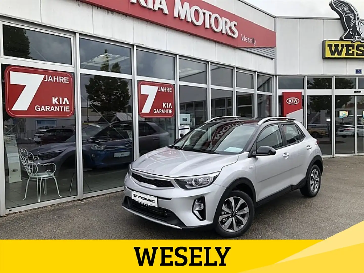 Kia Stonic 1,0 TGDI GPF ISG OE21-Edition Silber - 1