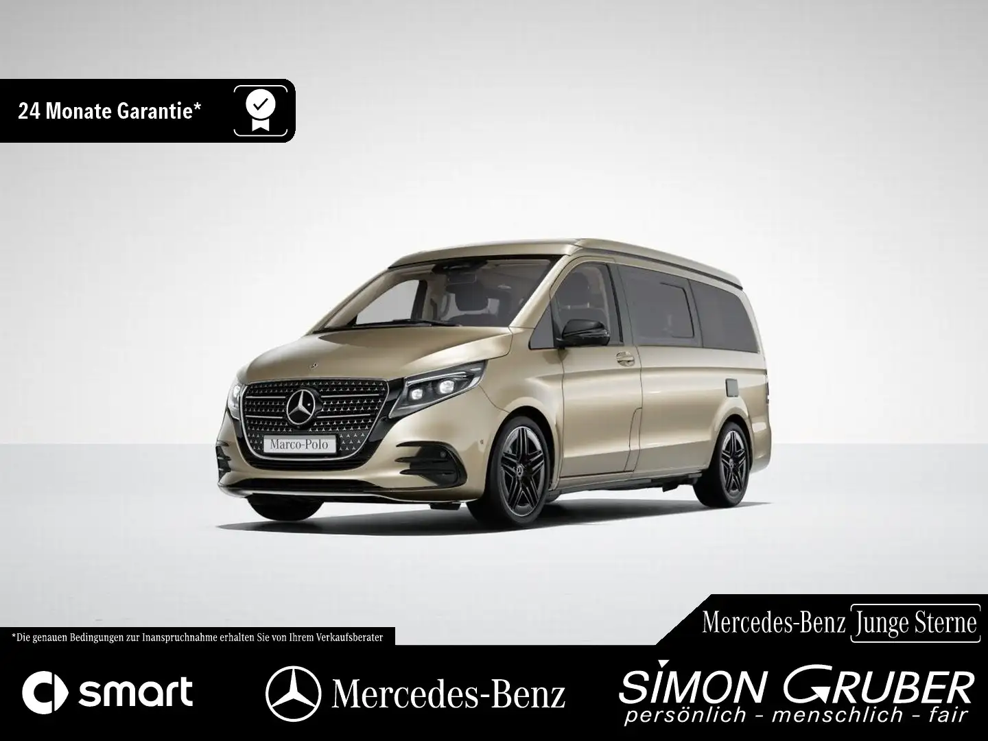 Mercedes-Benz Marco Polo V 300 d Marco Polo Küche AMG Night 2*Standhzg. Gold - 1