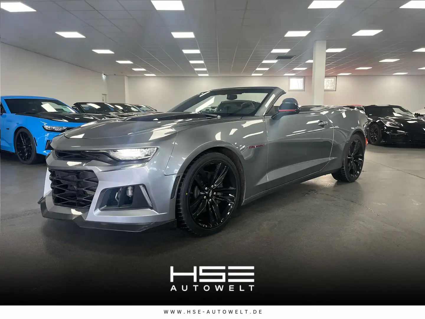 Chevrolet Camaro SS Cabrio *6,2l V8 RECARO / ZL1 / AUT* Gris - 1