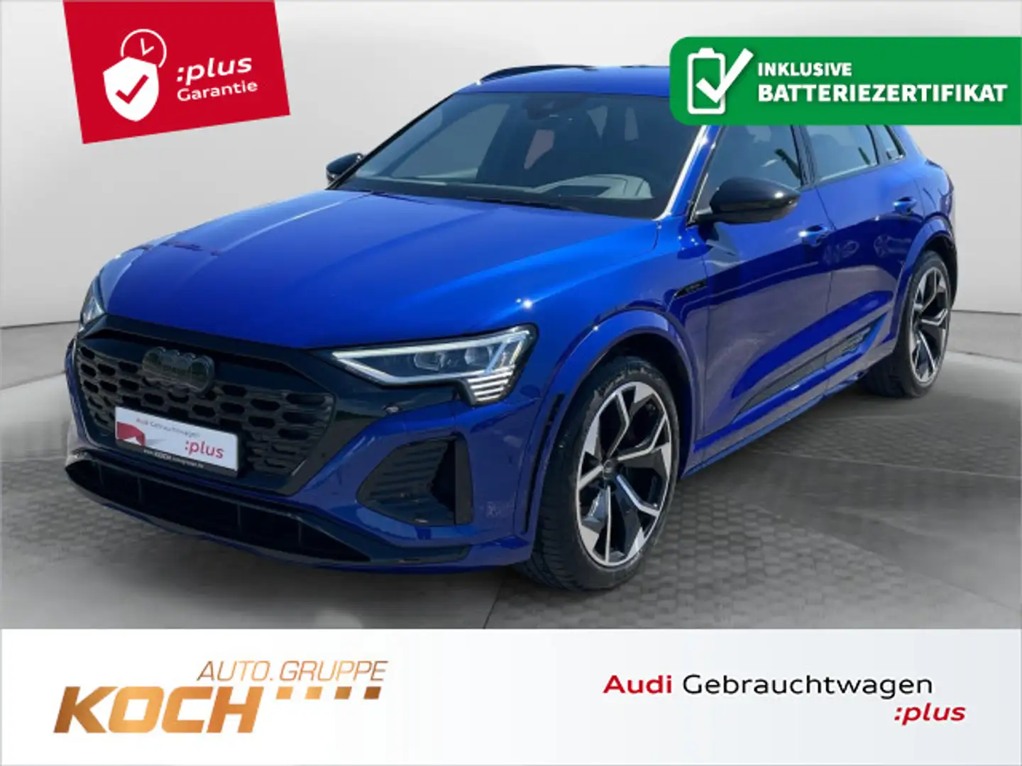 Audi SQ8 e-tron quattro NP: 120.300,- Euro, Head-Up, Синій - 1