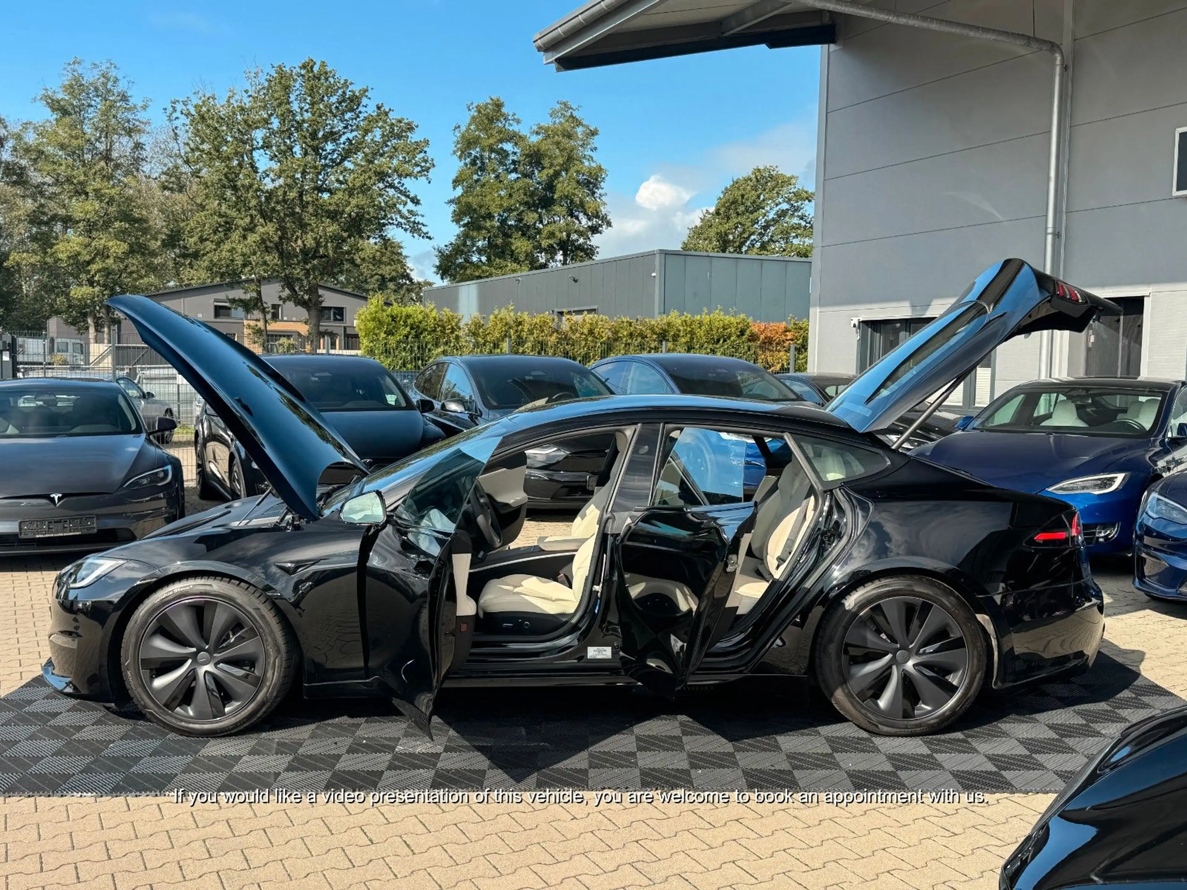 Tesla Model S MODEL S PALLADIUM | MATRIX | HW4 — photo 5