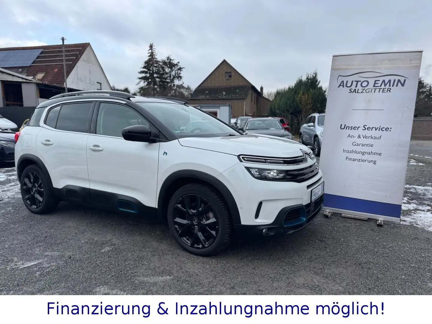 Citroen C5 Aircross Shine Pack Hybrid *1.HAND,LED,360°!* Weiß - 1