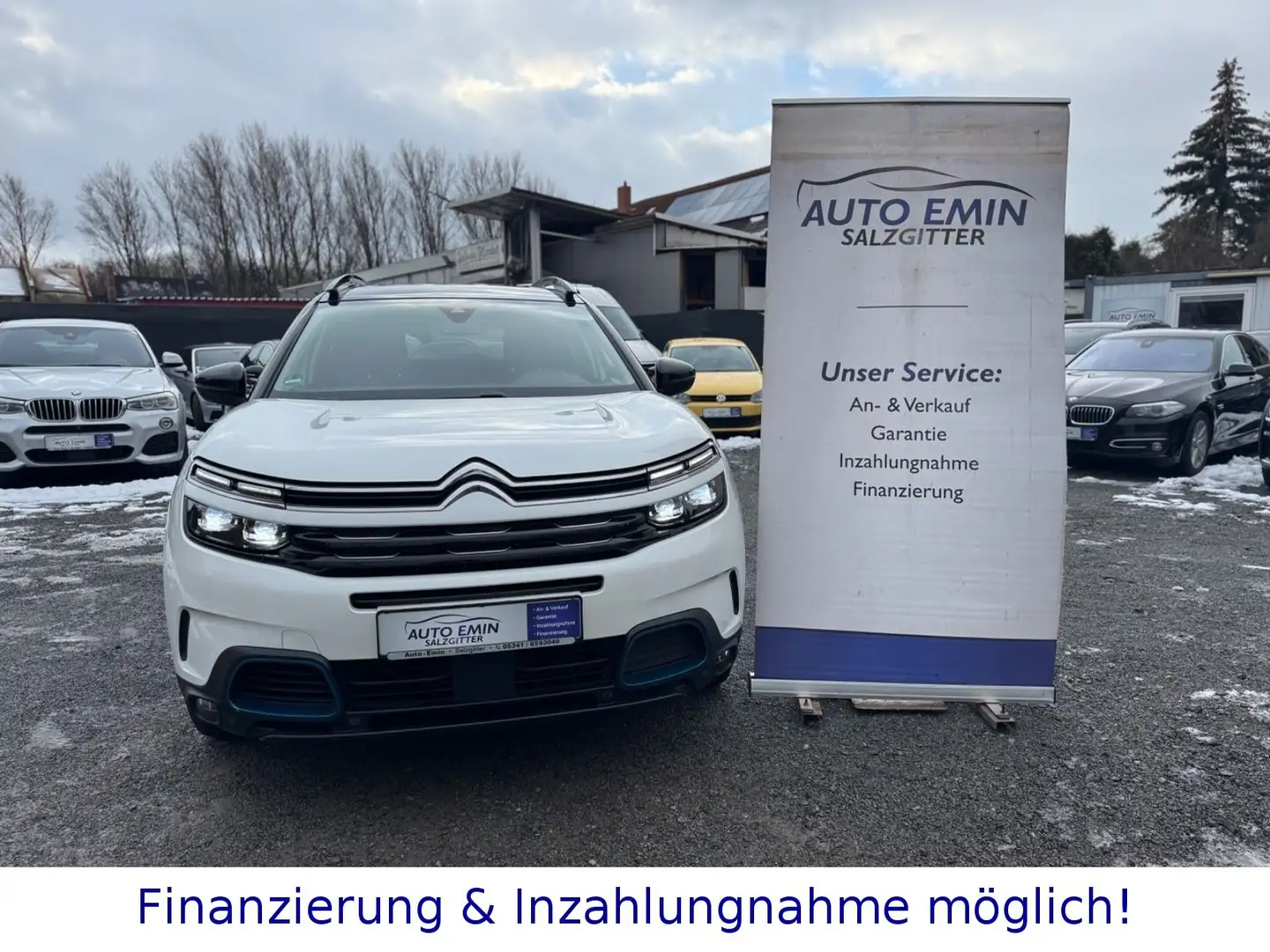 Citroen C5 Aircross Shine Pack Hybrid *1.HAND,LED,360°!* Weiß - 2