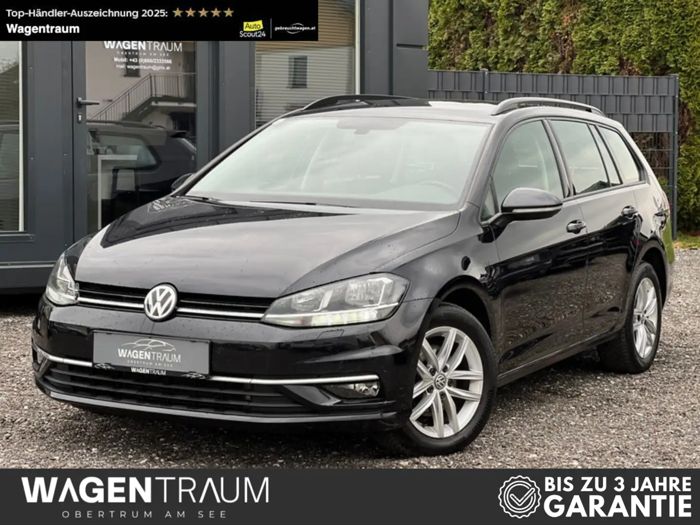 Volkswagen Golf Variant 1.6 TDI - Massage - ACC - PDC - SHZ - Navi - Fron Schwarz - 1