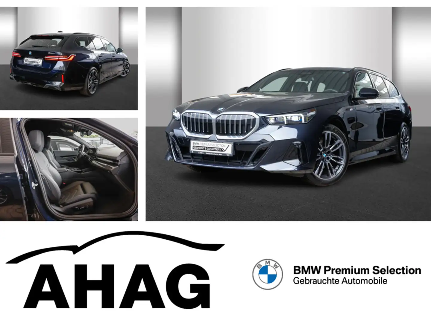 BMW 520 d xDrive Touring M Sportpaket Standhzg. AHK Schwarz - 1