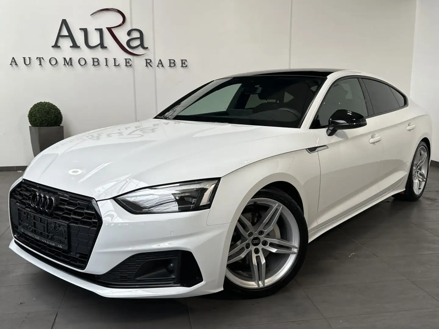 Audi A5 SpB 40 TDI Advanced NAV+LED+KAM+PANO+B&O+19ZO Weiß - 2