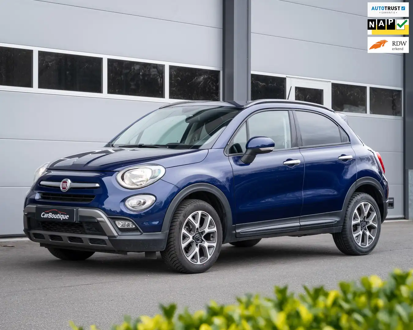 Fiat 500X Cross 1.4 Turbo MultiAir Cross I Navi I Cruise Con Blauw - 1