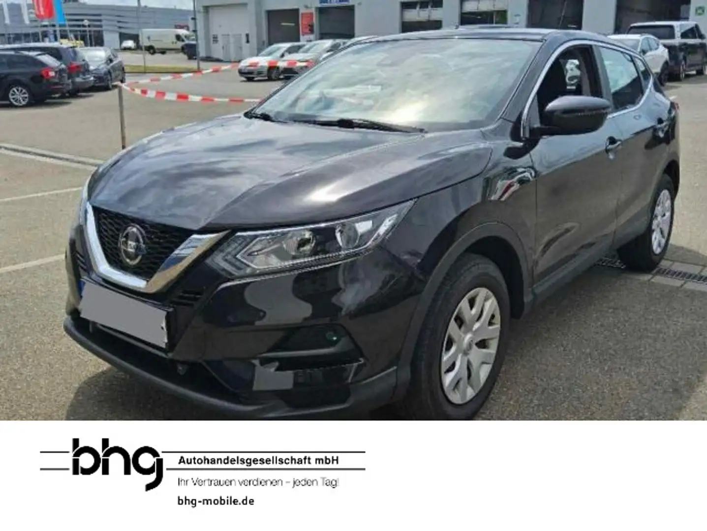 Nissan Qashqai 1.2 DIG-T VISIA Schwarz - 1