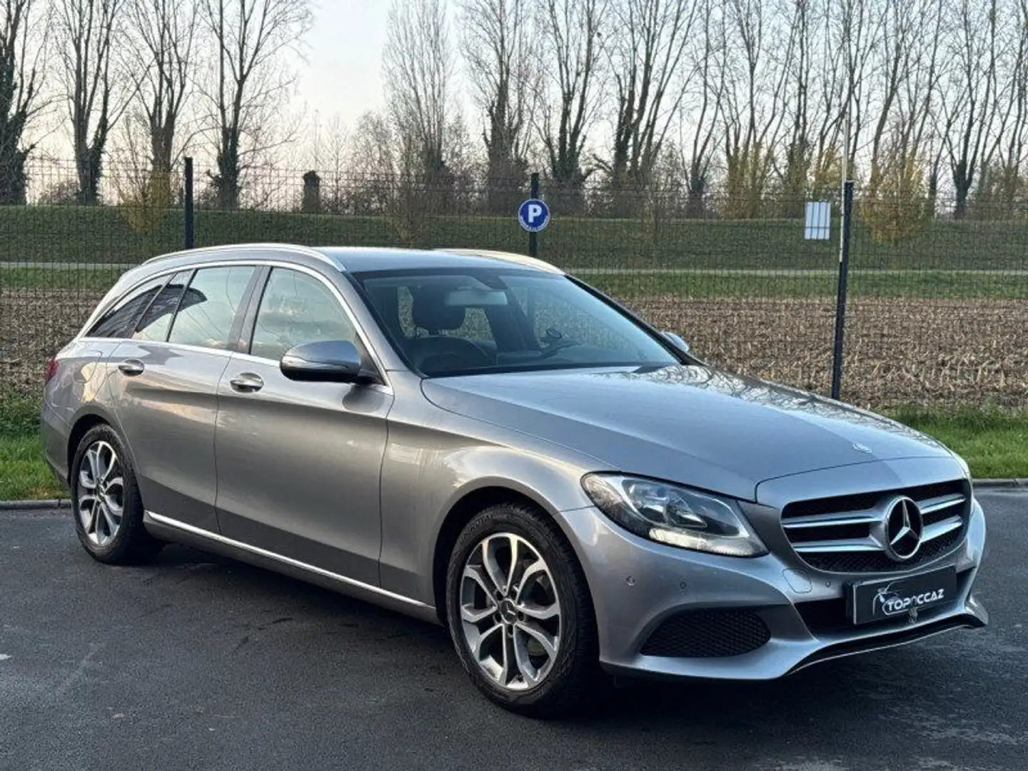 Mercedes-Benz C 200 BREAK 200 BLUETEC BUSINESS 7G-TRONIC PLUS * 2015 * GARANTIE Gris - 2