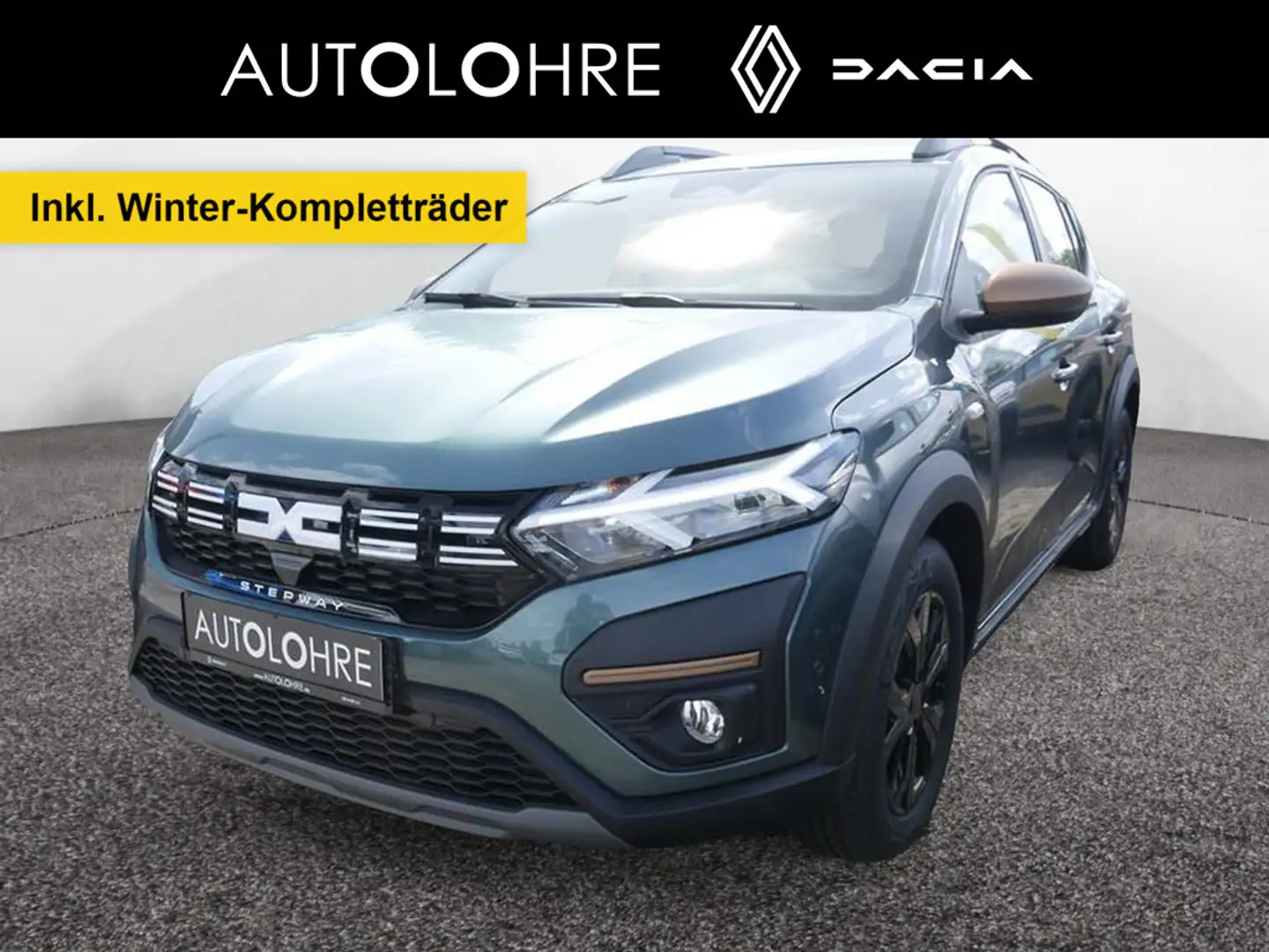 Dacia Sandero Stepway Extreme TCe 110 INKL WINTERRÄ Vert - 1