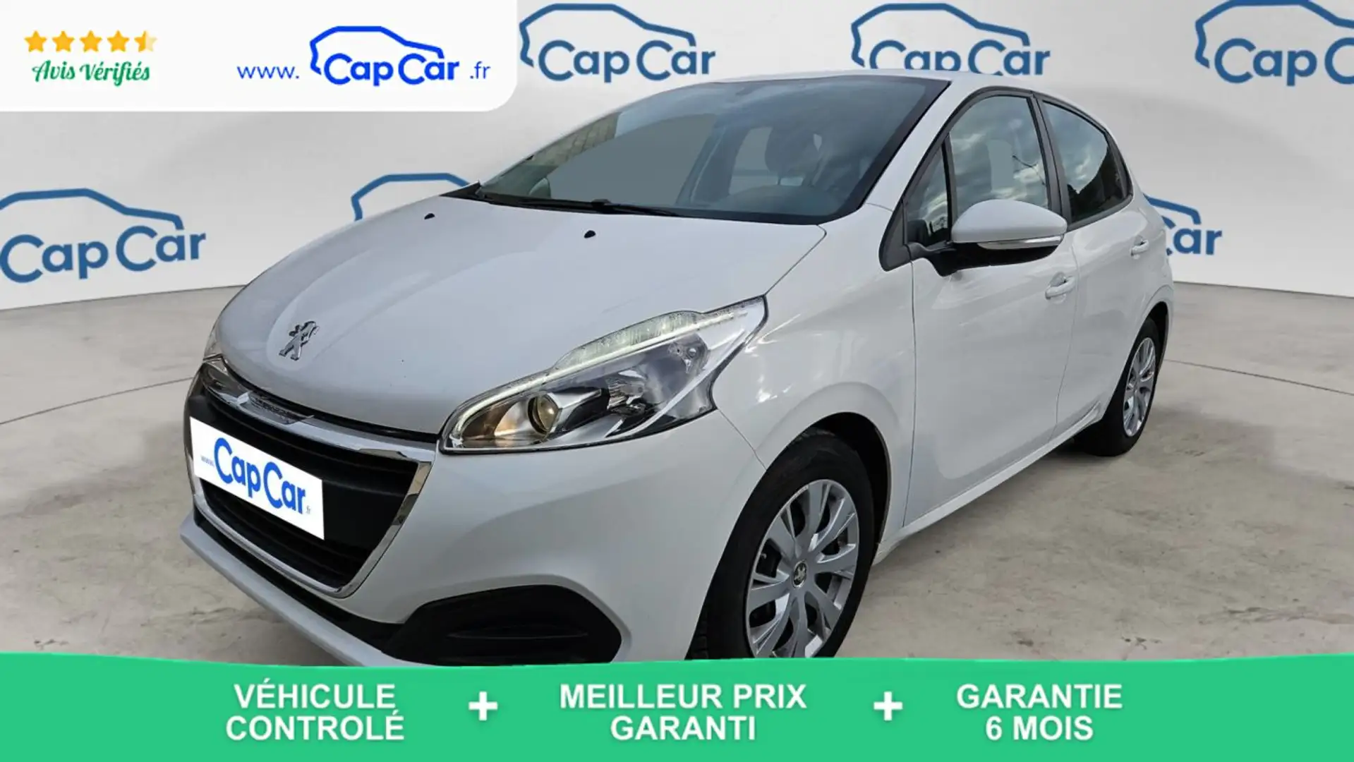Peugeot 208 I 1.5 BlueHDi 100 Active Blanc - 1