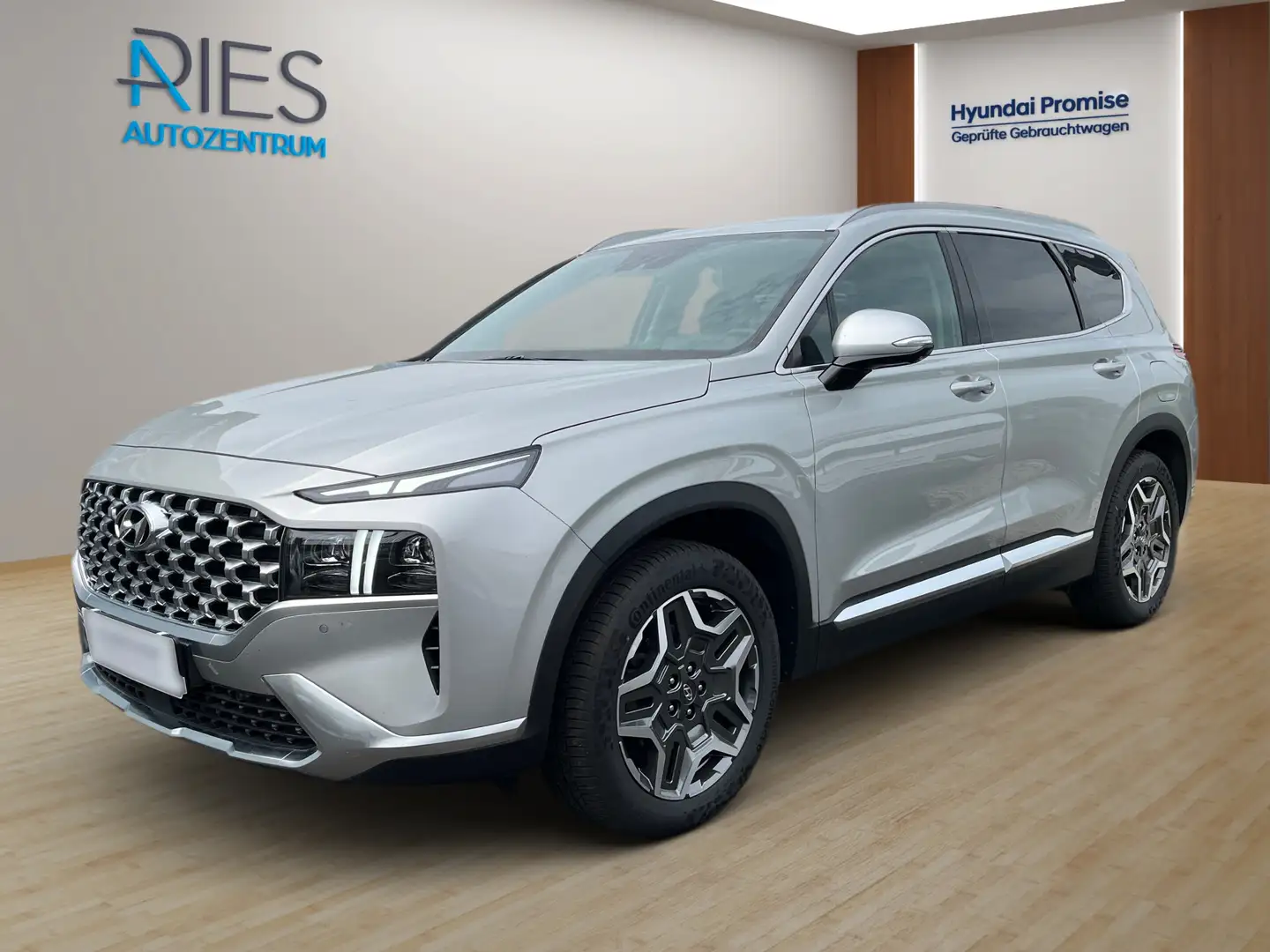 Hyundai SANTA FE 1.6 T-GDI Hybrid 5-Sitzer Prime *Navi Silber - 1