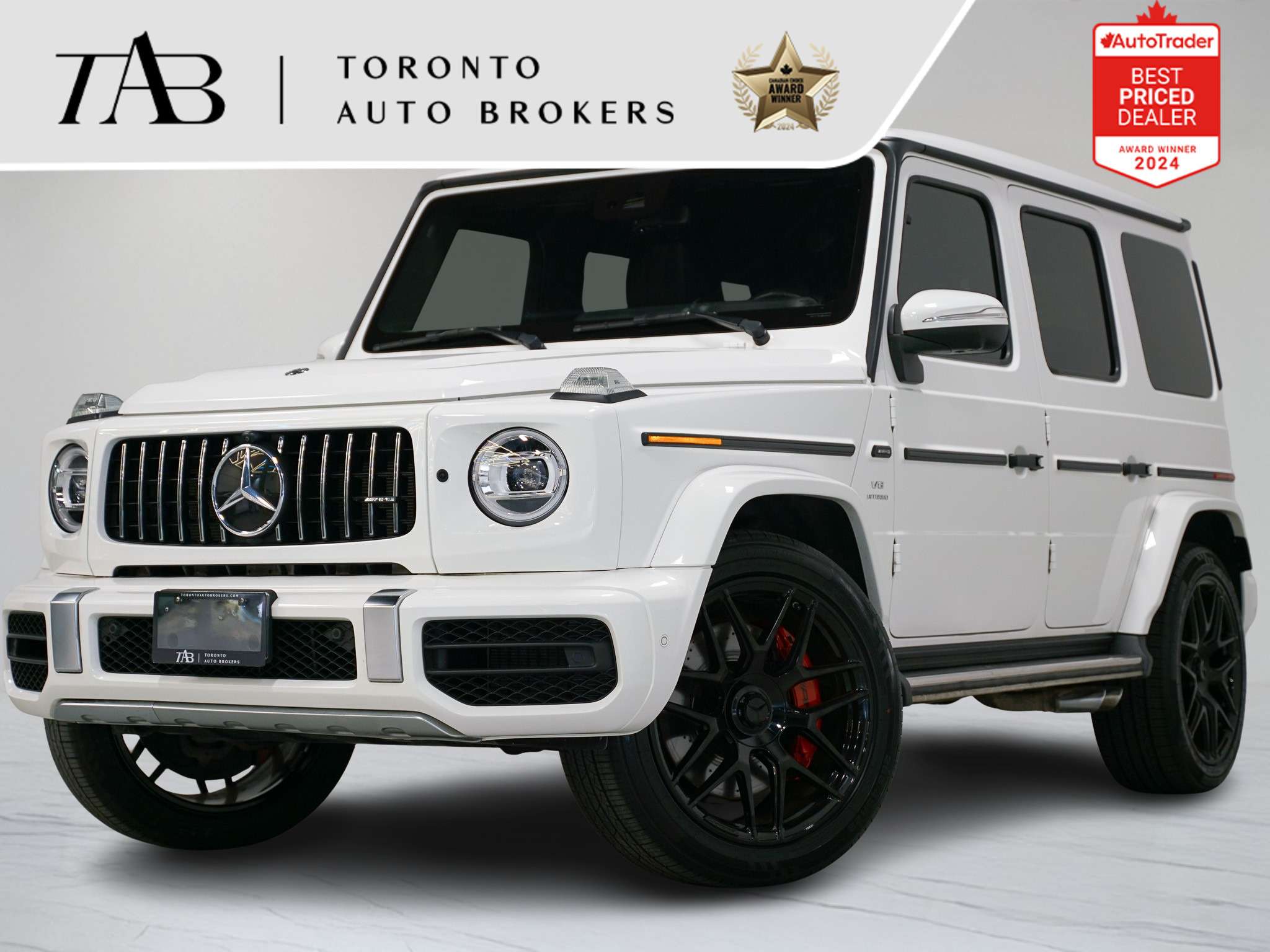 White 2019 Mercedes-Benz G-Class AMG G 63 4MATIC SUV / Crossover All-Wheel Drive Automatic