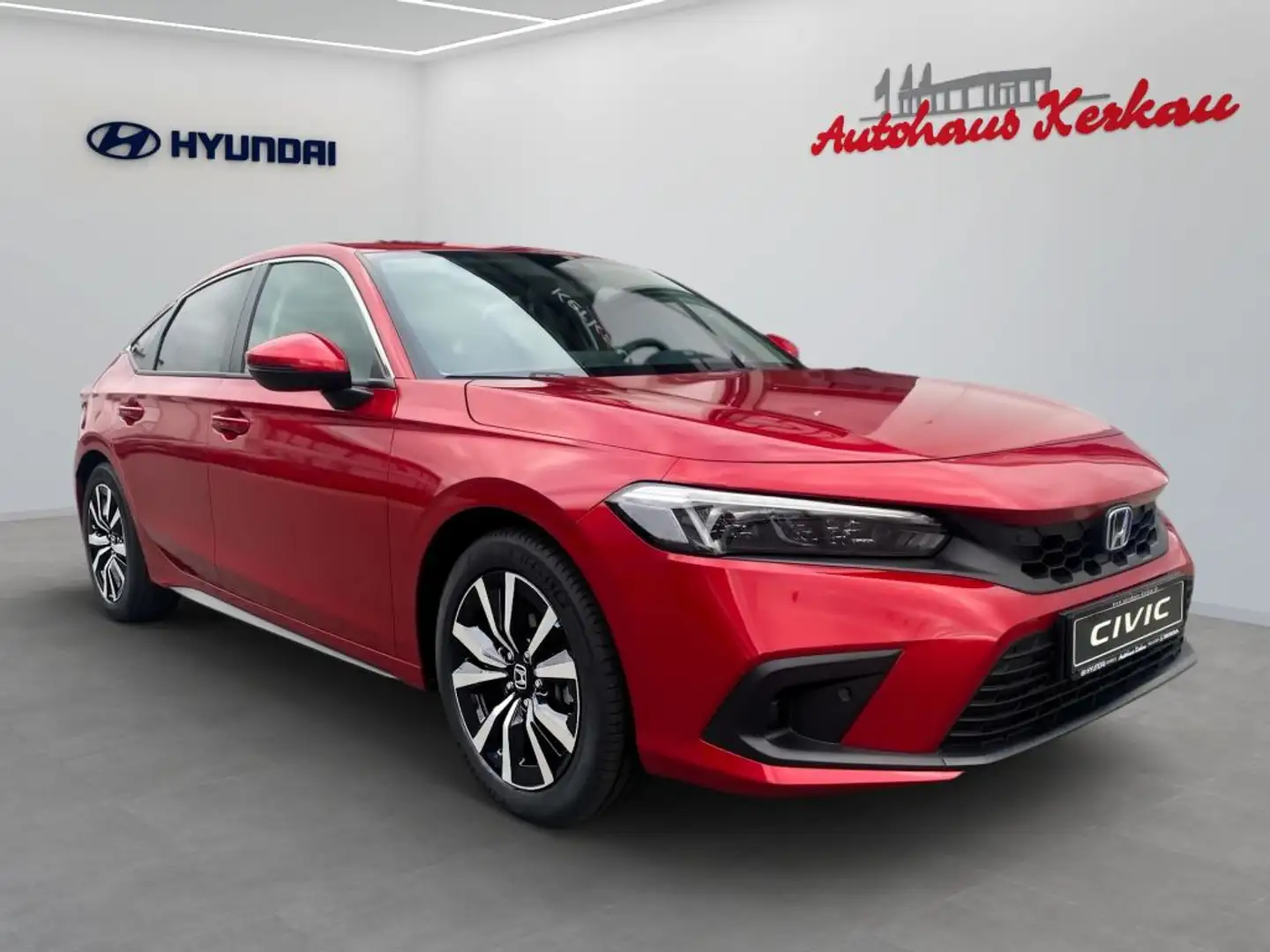 Honda Civic e:HEV 2.0 i-MMD Hybrid Elegance (FE) Rot - 2