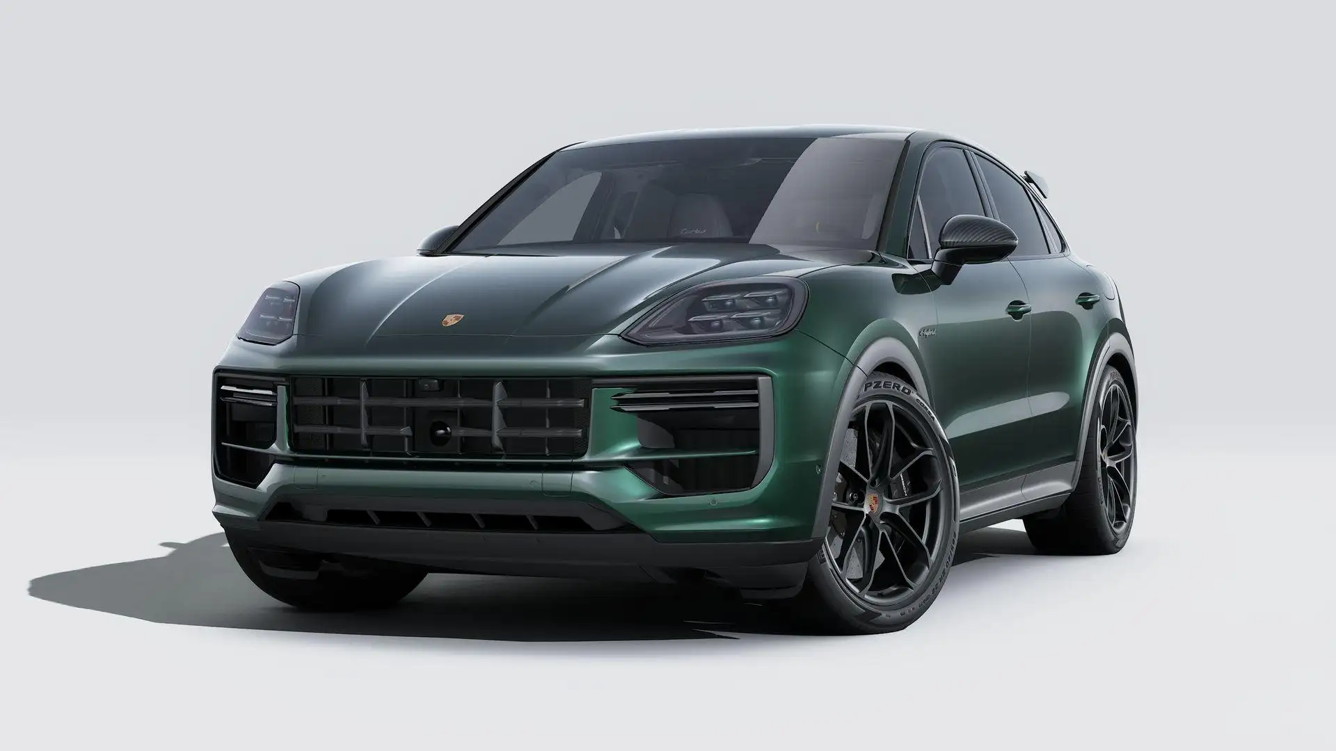 Porsche Cayenne Coupé Turbo E-Hybrid GT Vert - 1