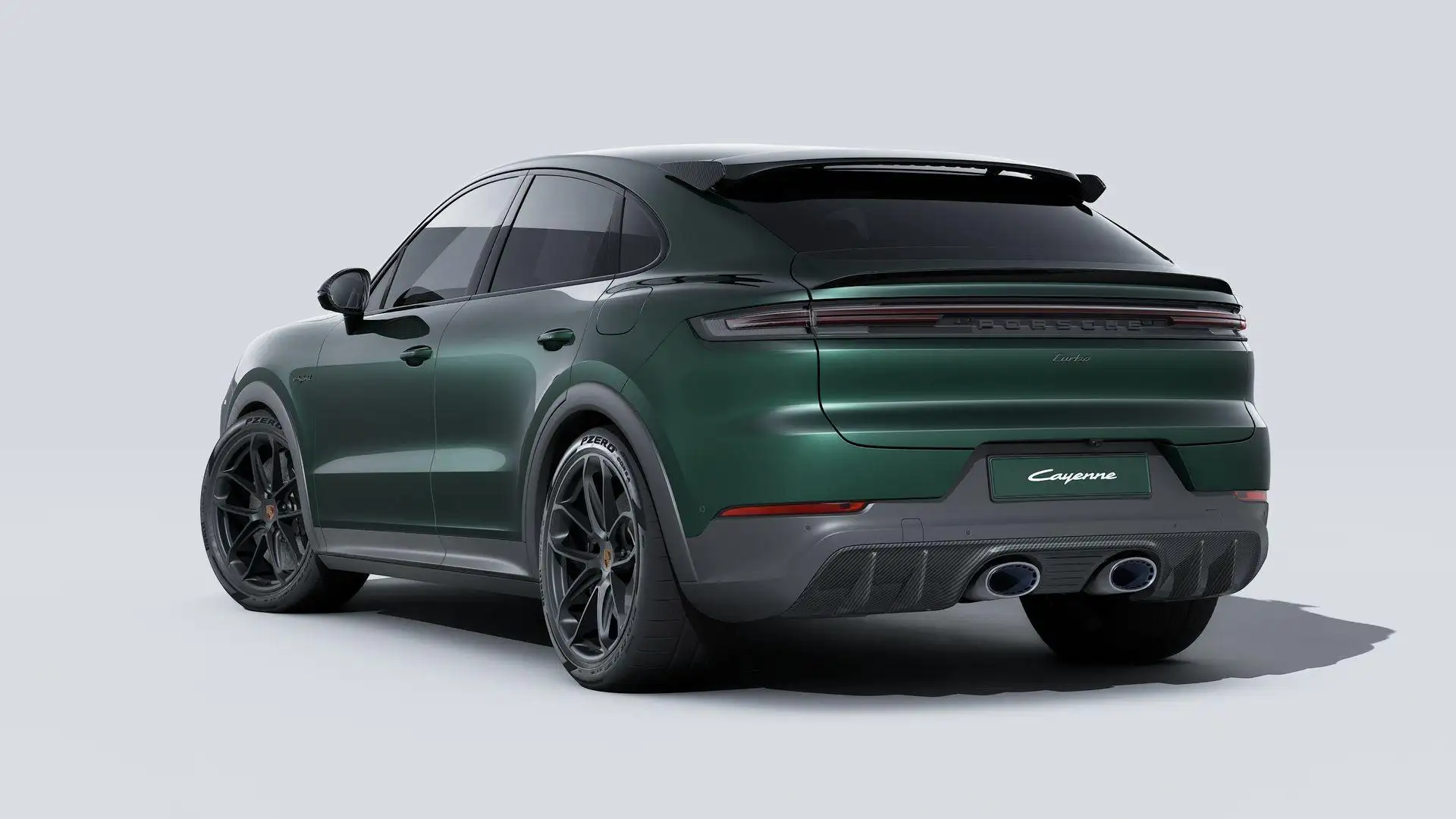 Porsche Cayenne Coupé Turbo E-Hybrid GT Vert - 2
