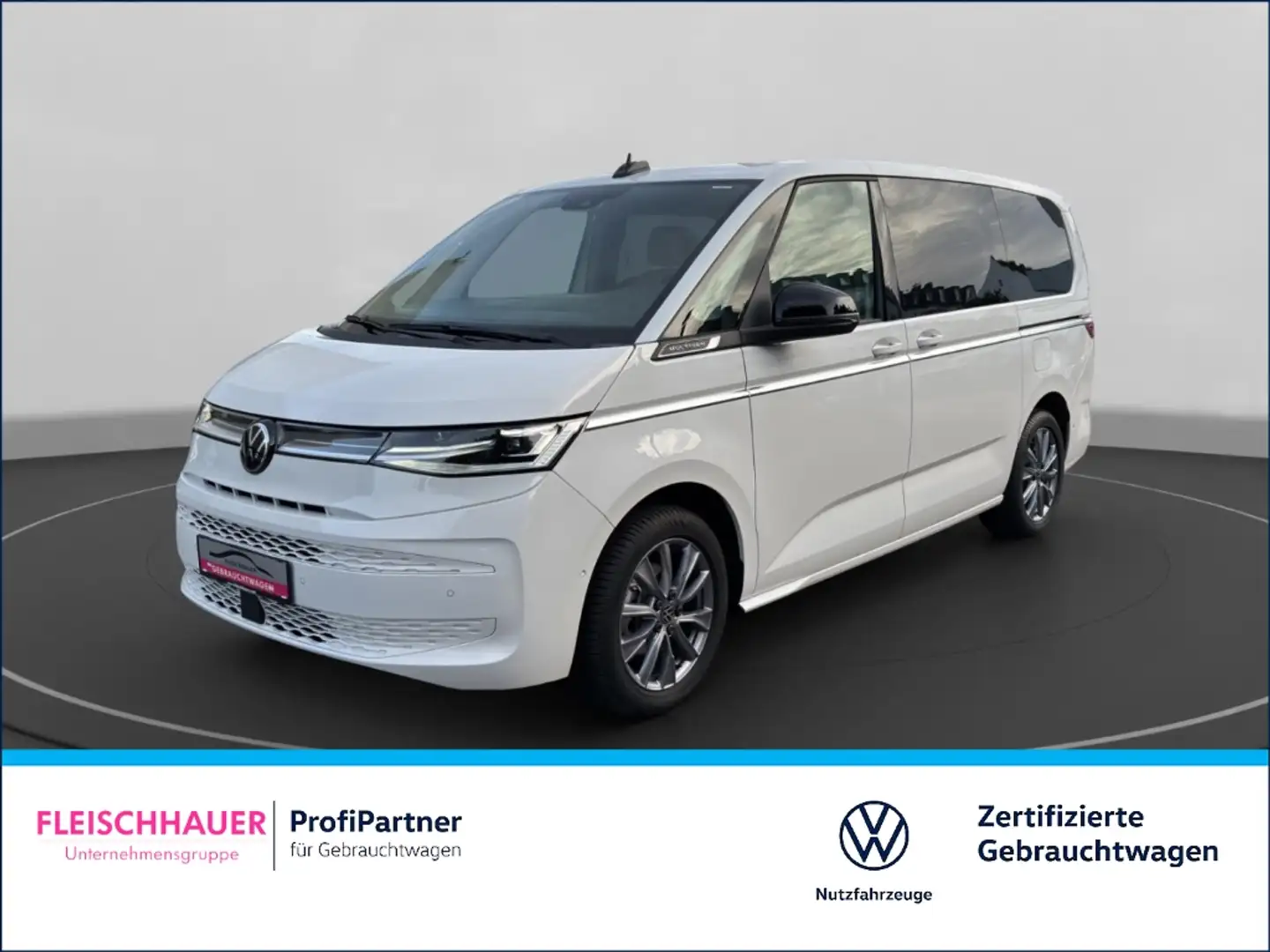 Volkswagen T7 Multivan Style lang 2.0 TDI DSG 7-Sitzer+AHK Weiß - 1