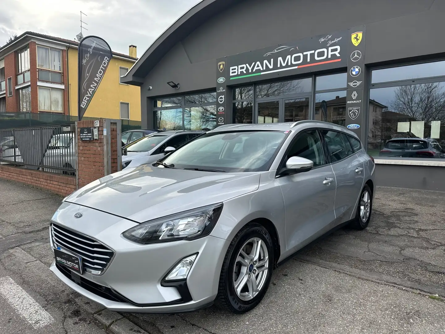 Ford Focus Focus 1.5 EcoBlue 120 CV SW Business Grigio - 1