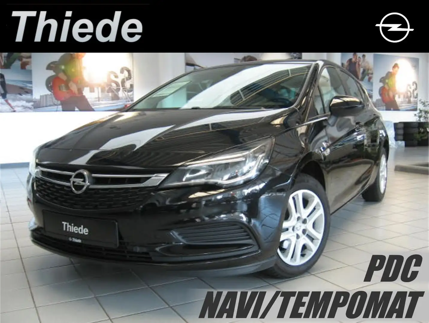 Opel Astra K Lim.1.0TURBO  NAVI/PDC/ECC/TEMPOMAT Schwarz - 1