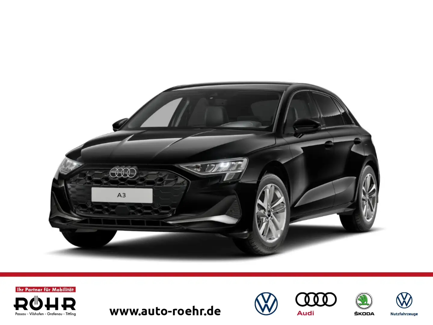 Audi A3 Sportback advanced (SHZ.NAVI.DAB.PDC) 35 TFSI Schwarz - 1