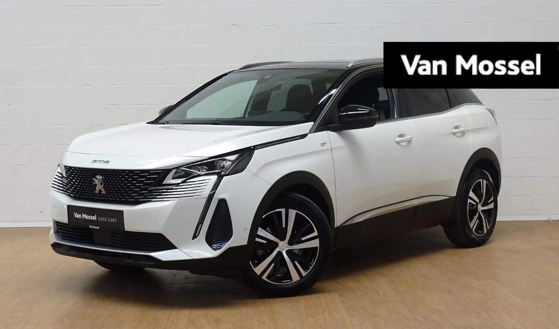 Peugeot 3008 1.2T GT+panodak+gps+camera Bianco - 1