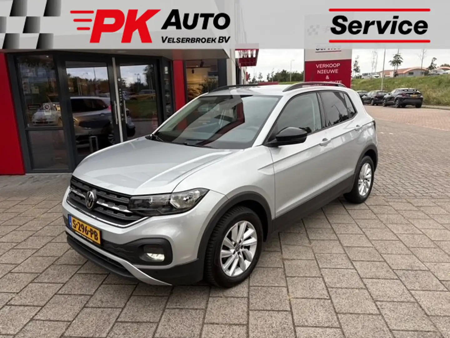 Volkswagen T-Cross 1.0 TSI Style | Navi | Cruise | 51.301 km Dealeron Grijs - 1