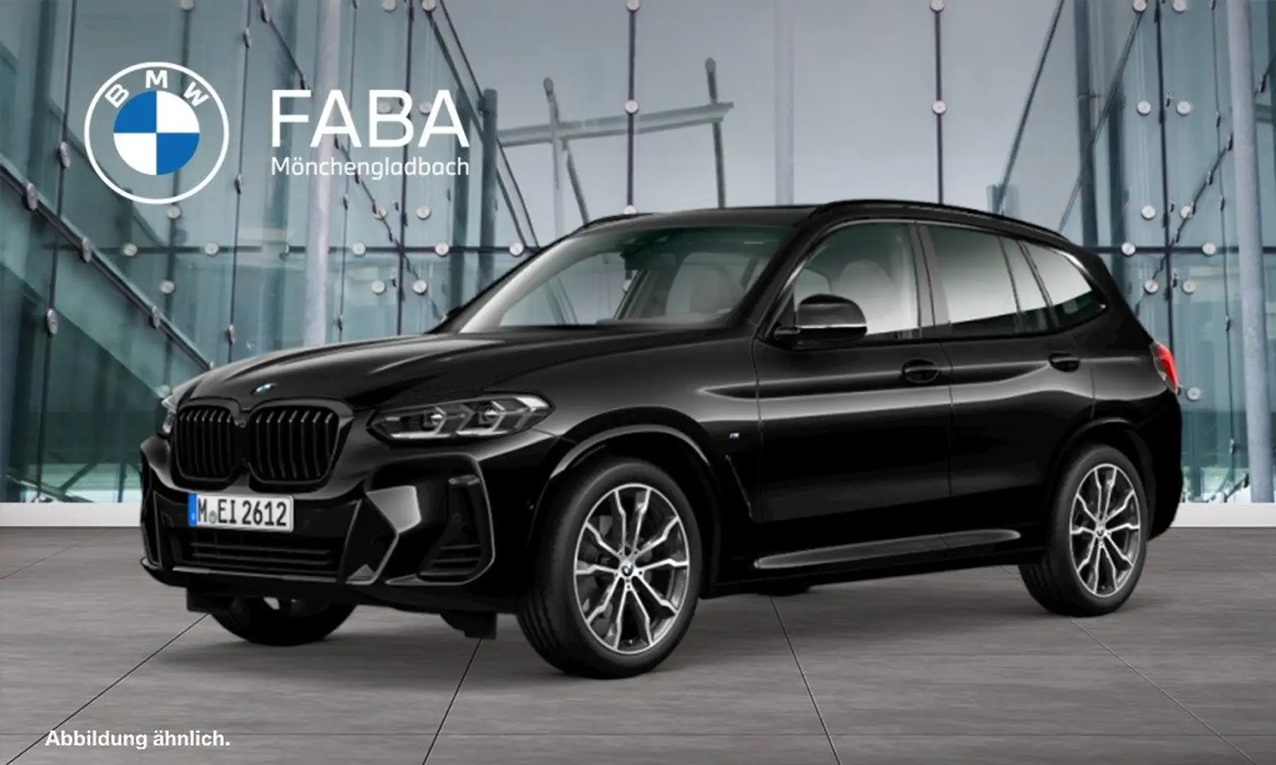 BMW X3 xDrive20d M Sportpaket DAB LED WLAN Shz Schwarz - 1