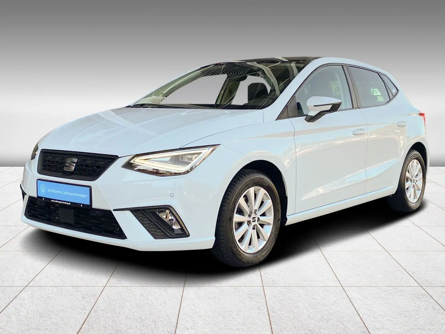 SEAT Ibiza 1.0 TSI Style DSG Kamera CarPlay Panorama Weiß - 2