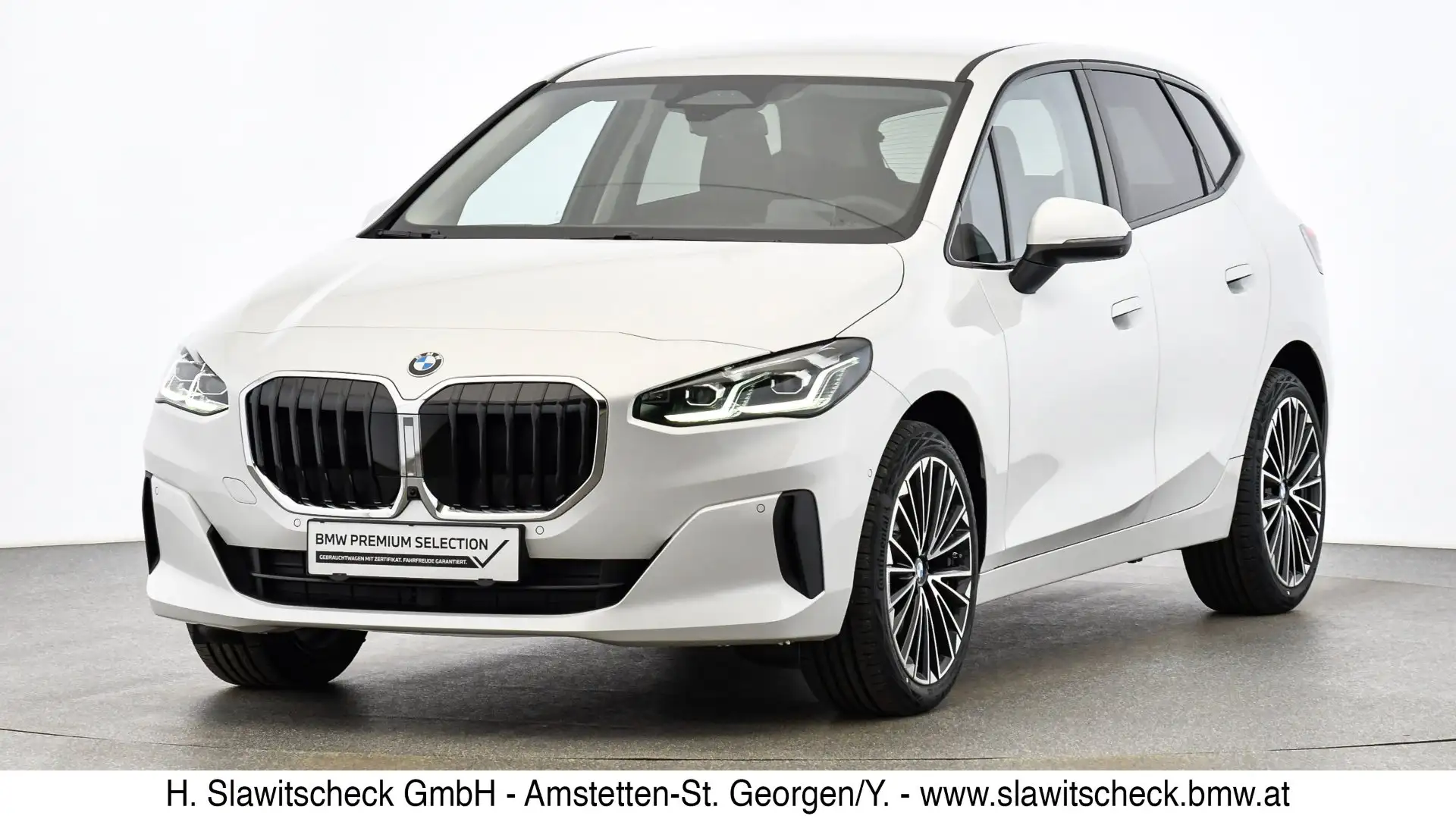 BMW 218 d Active Tourer Weiß - 1