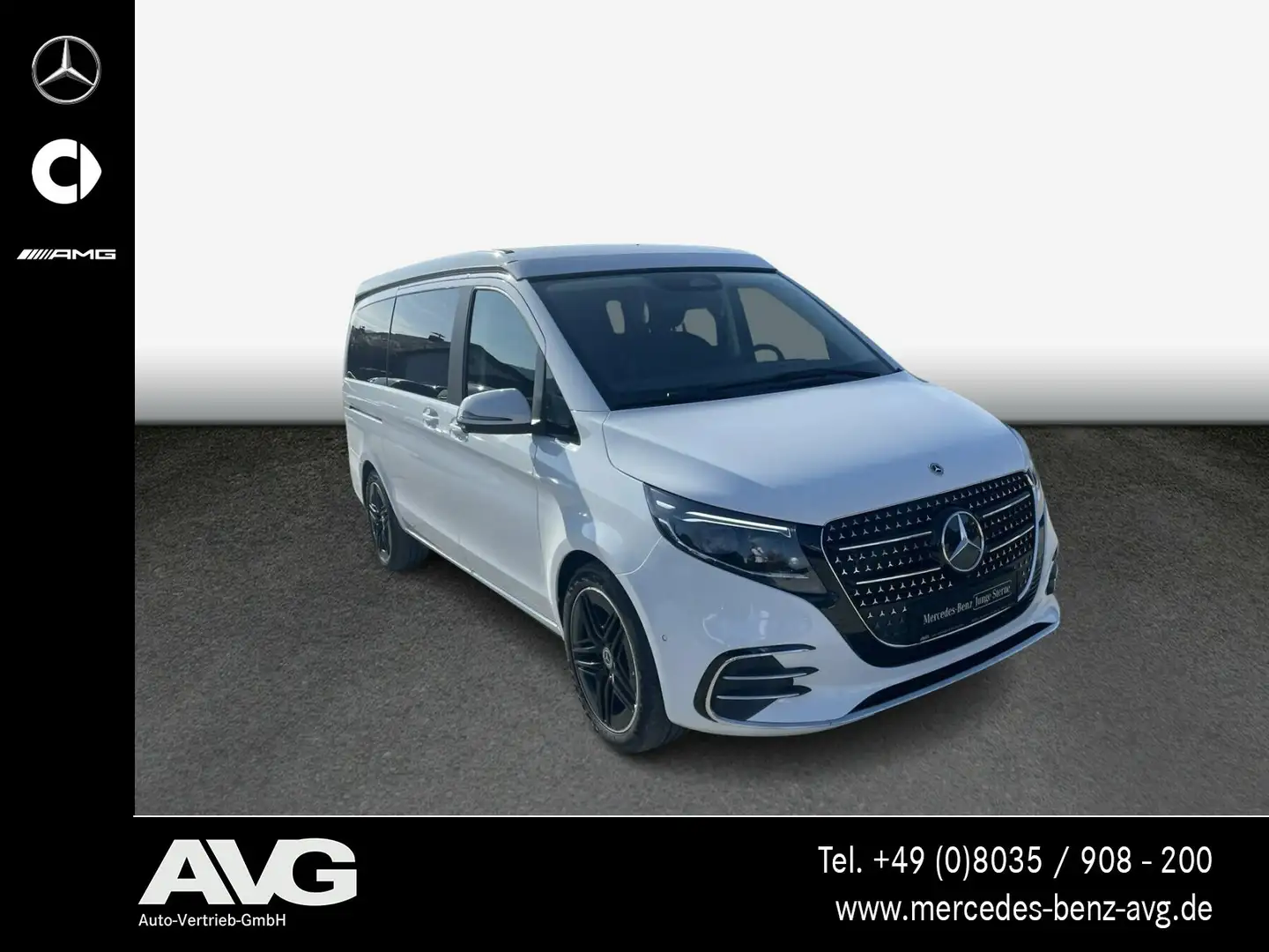 Mercedes-Benz Marco Polo Marco Polo 250 d AMG AHK STANDHZ AIRMATIC 360° Blanco - 2