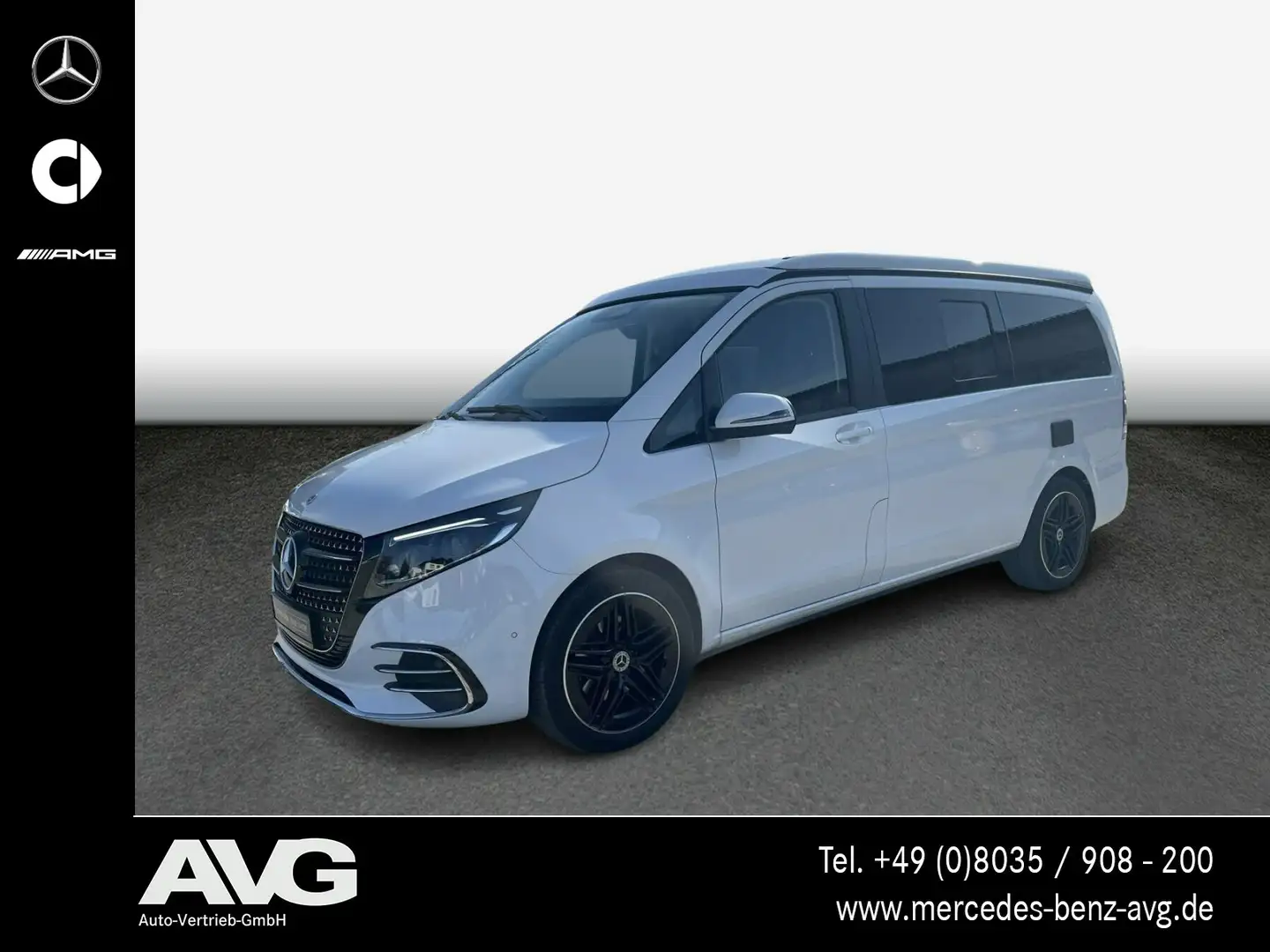 Mercedes-Benz Marco Polo Marco Polo 250 d AMG AHK STANDHZ AIRMATIC 360° Blanco - 1