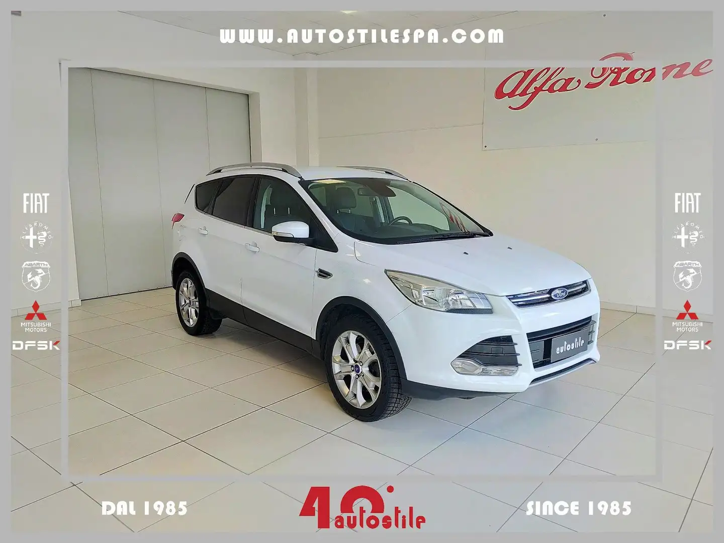 Ford Kuga Kuga 2.0 TDCI 150 CV S&S 4WD Powershift Titanium Bianco - 1