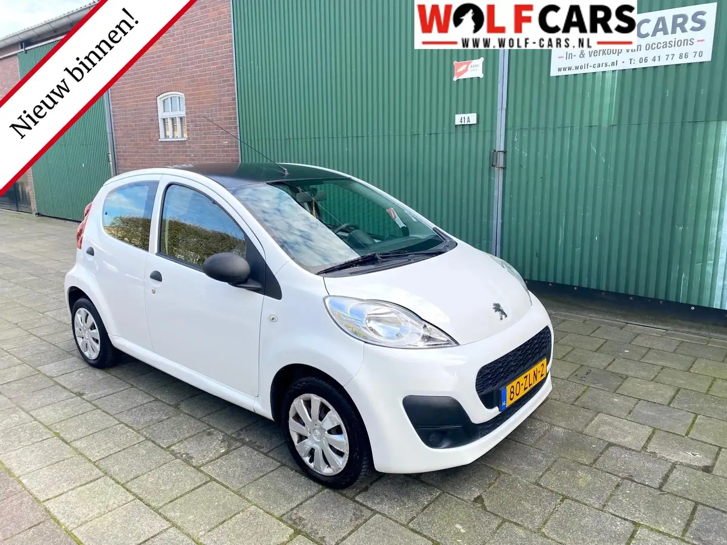 Peugeot 107 1.0 | AIRCO | APK | 5 Deurs Wit - 1