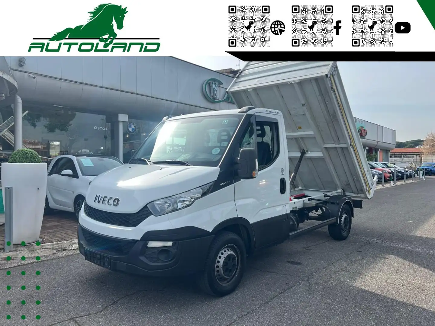 Iveco Daily 35C112.3 HPT Ribaltabile finanziabile Blanc - 1