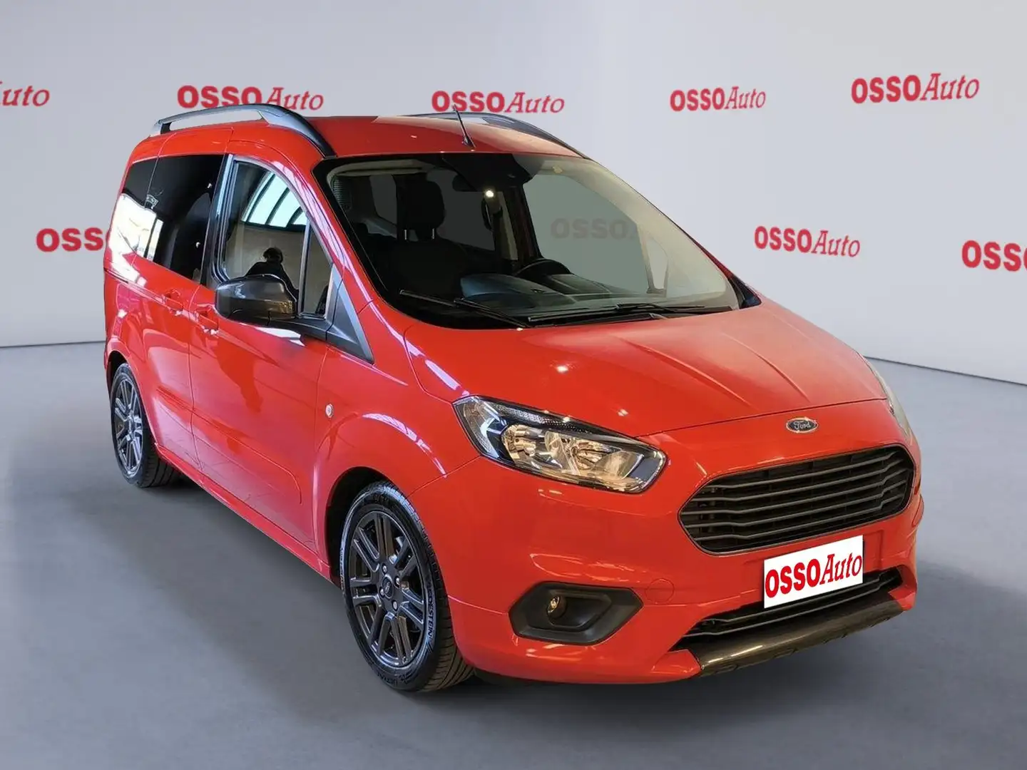Ford Tourneo Courier 1.0 BENZINA 101 HP SPORT UNIPROPRIETARIO NEOPATEN Rouge - 2