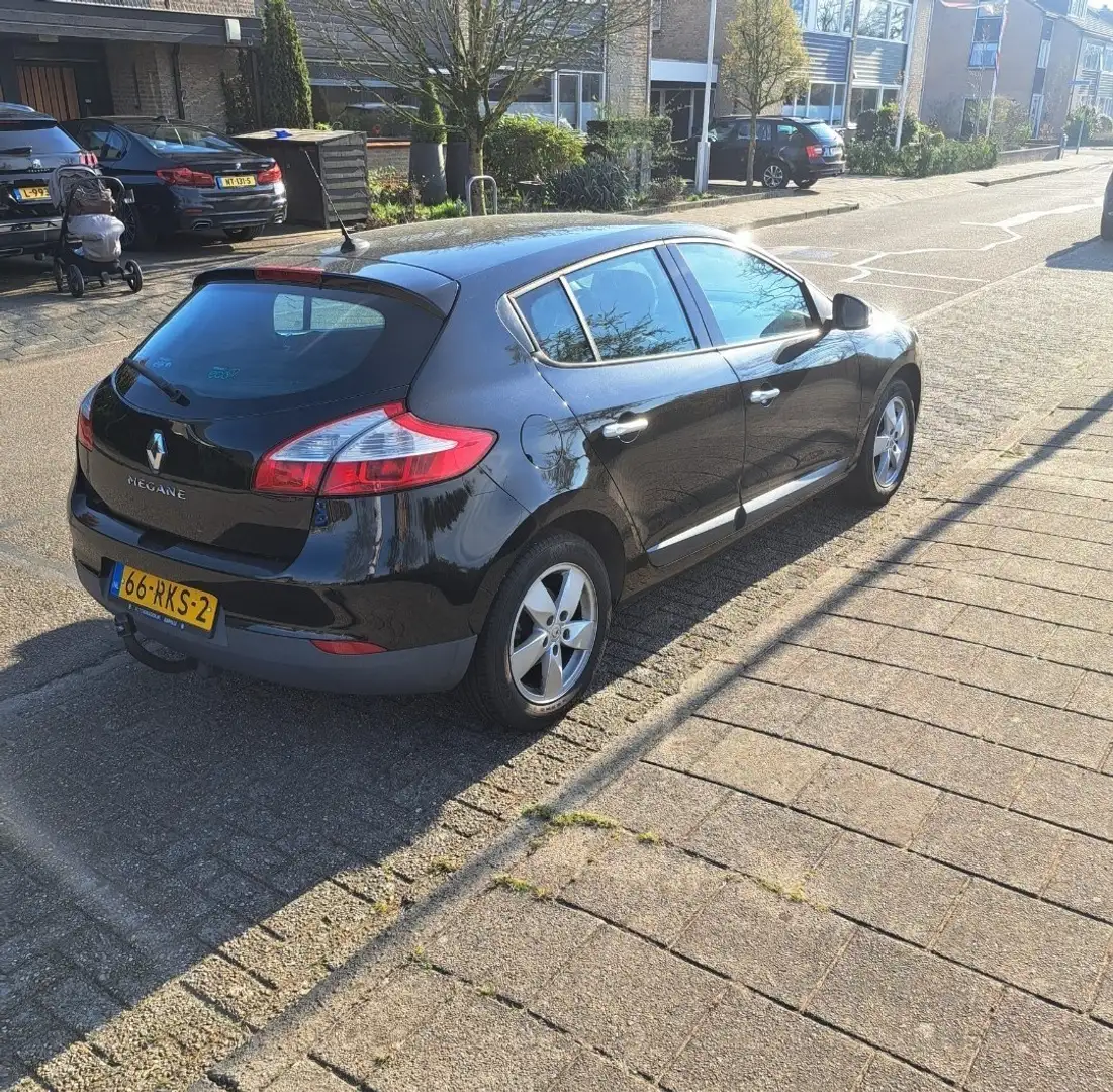 Renault Megane 1.6 Dynamique E85 Zwart - 2