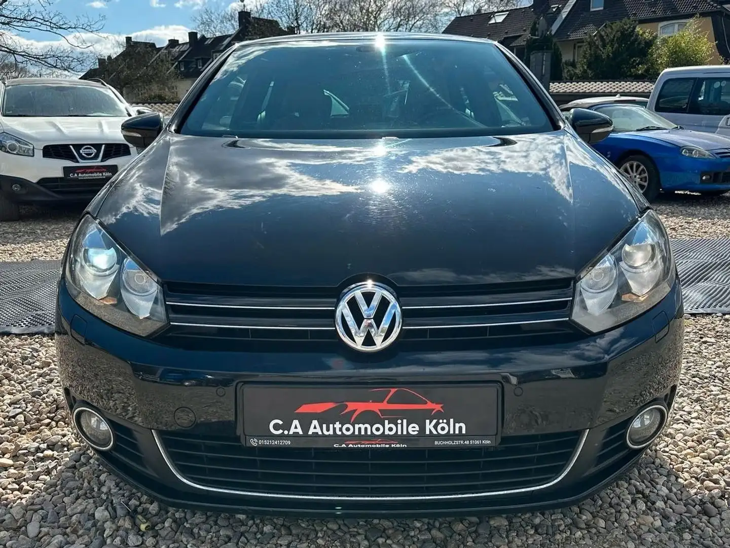 Volkswagen Golf VI Highline*VOLL*KAMERA*ASSIST*AUT*Temp Schwarz - 2