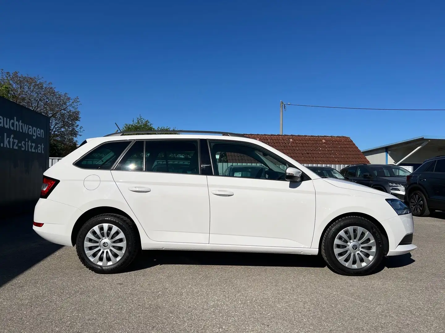 Skoda Fabia Combi Ambition 1,0 TSI | AHK/SHZ/TEMP Weiß - 2