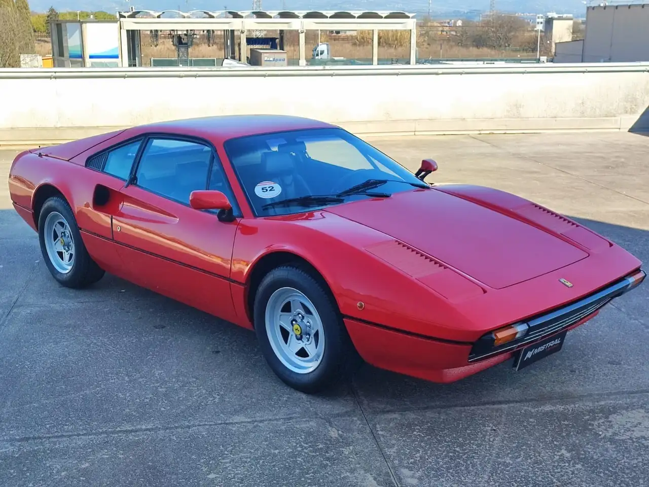 Ferrari 208 GTB Carburatori Targa Modena Originale ASI, foto 4