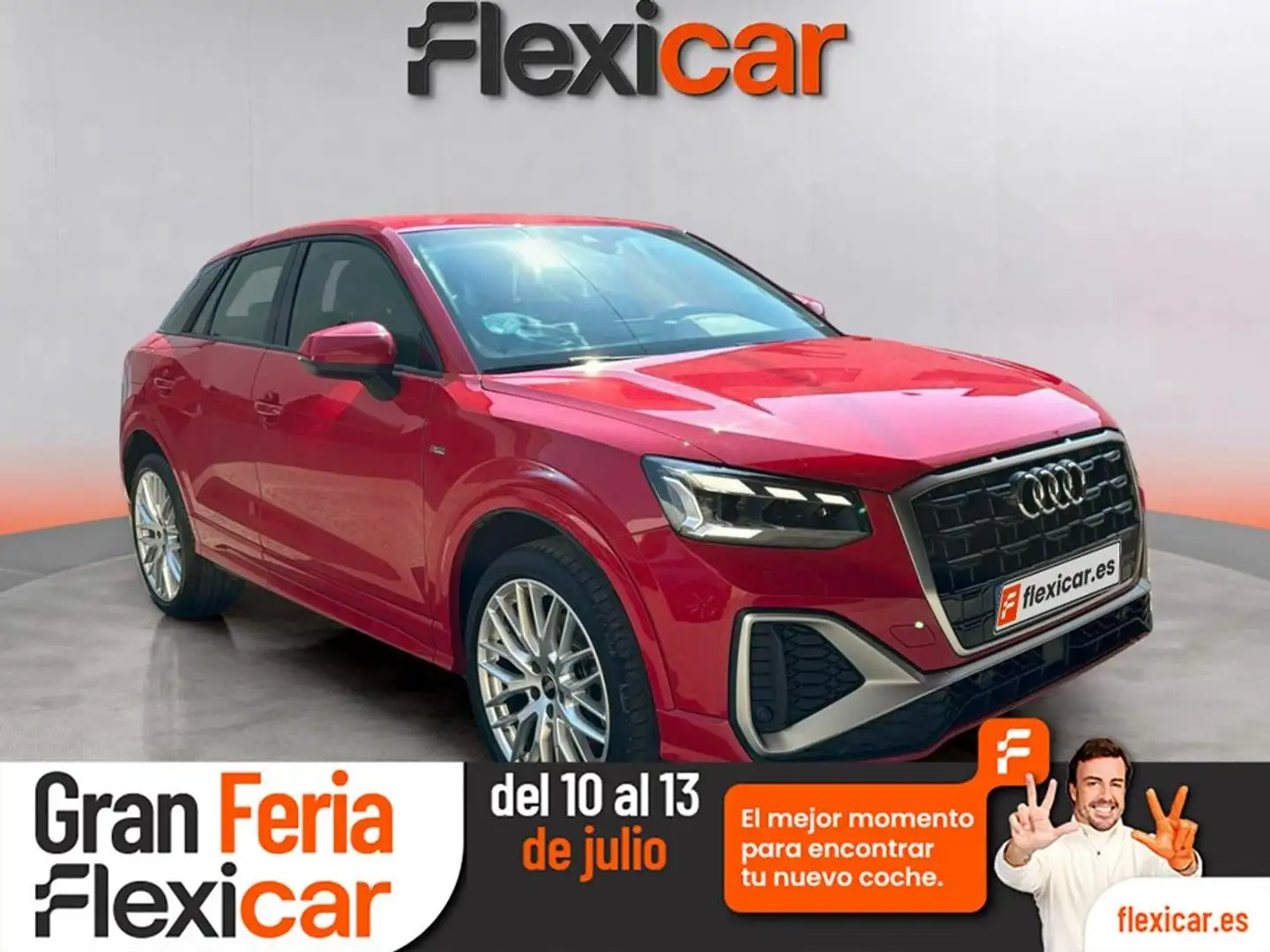 Audi Q2 S line 35 TDI 110kW (150CV) S tronic Rojo - 1