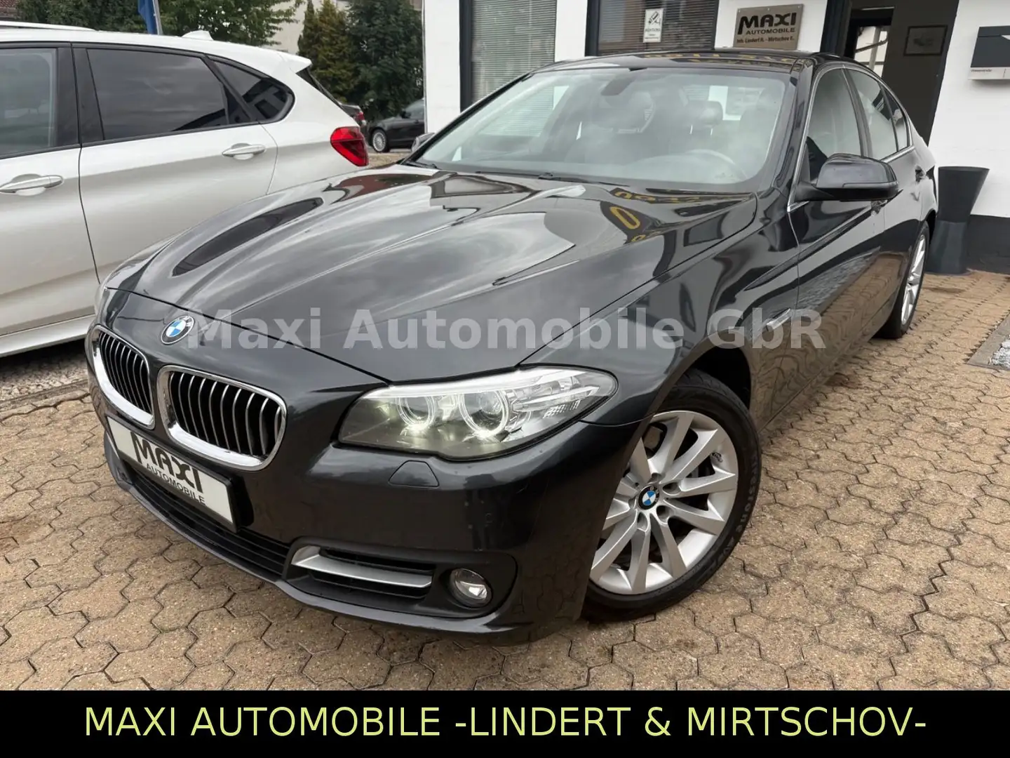 BMW 520 d xDrive AUT-LEDER-XEN-AHK-HIFI-BMW KD-18Z Gris - 2