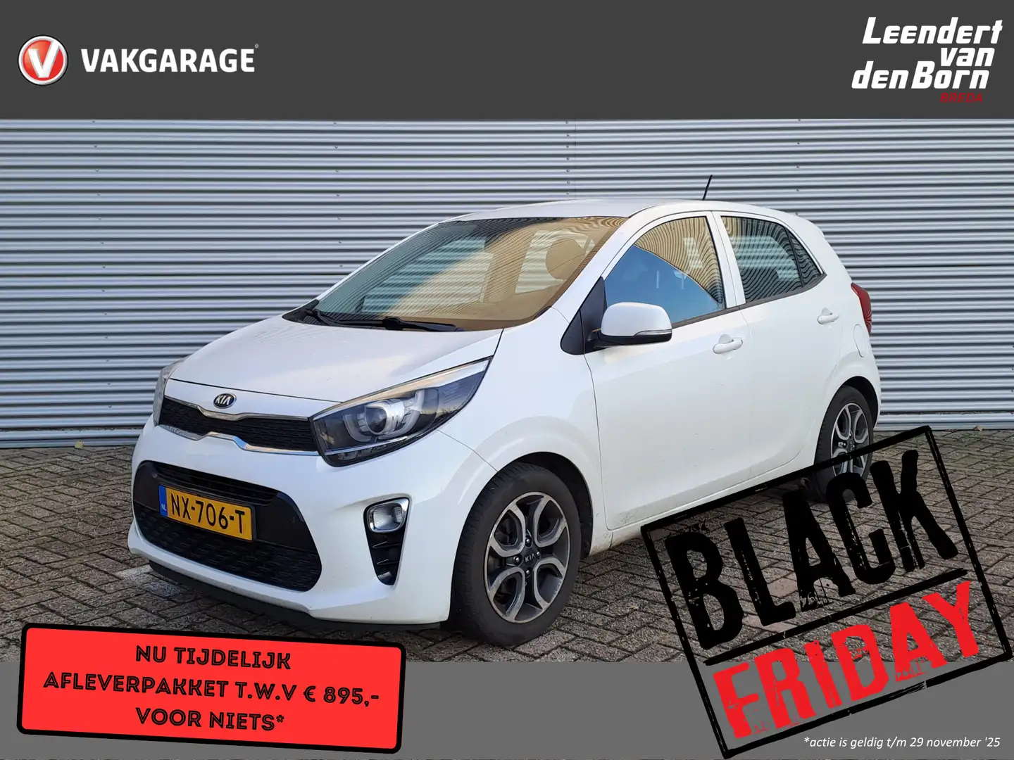 Kia Picanto 1.0 CVVT First Edition | Navi | Camera | Cruise | Blanc - 1