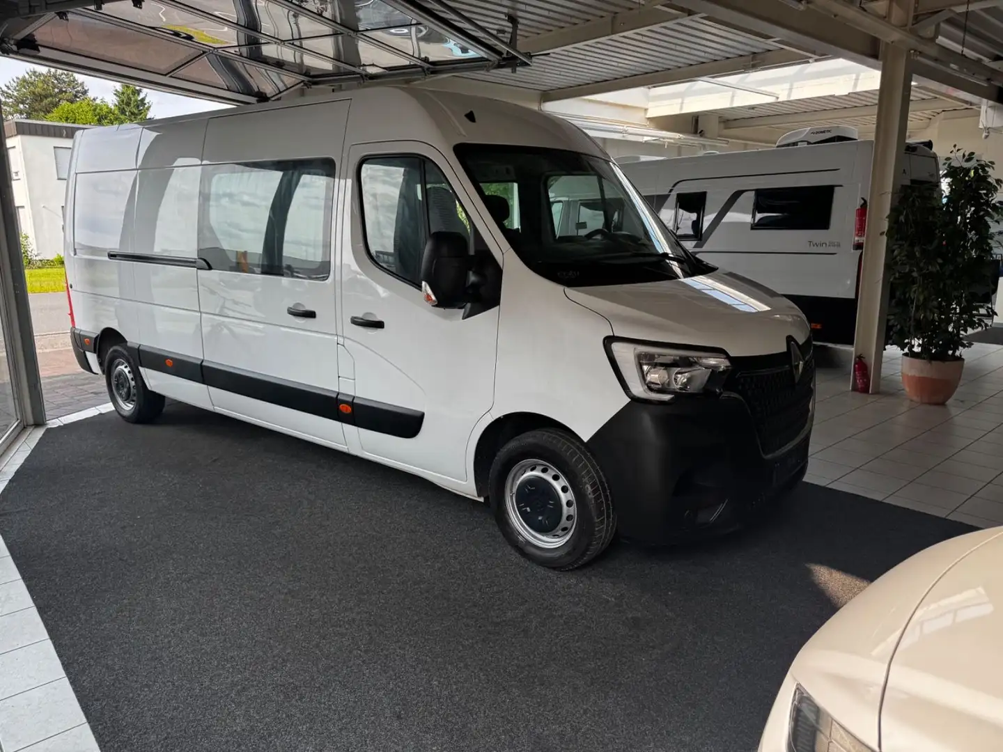 Renault Master L3H2 Mixto Doka *Kasten + 7-Sitze* Weiß - 2