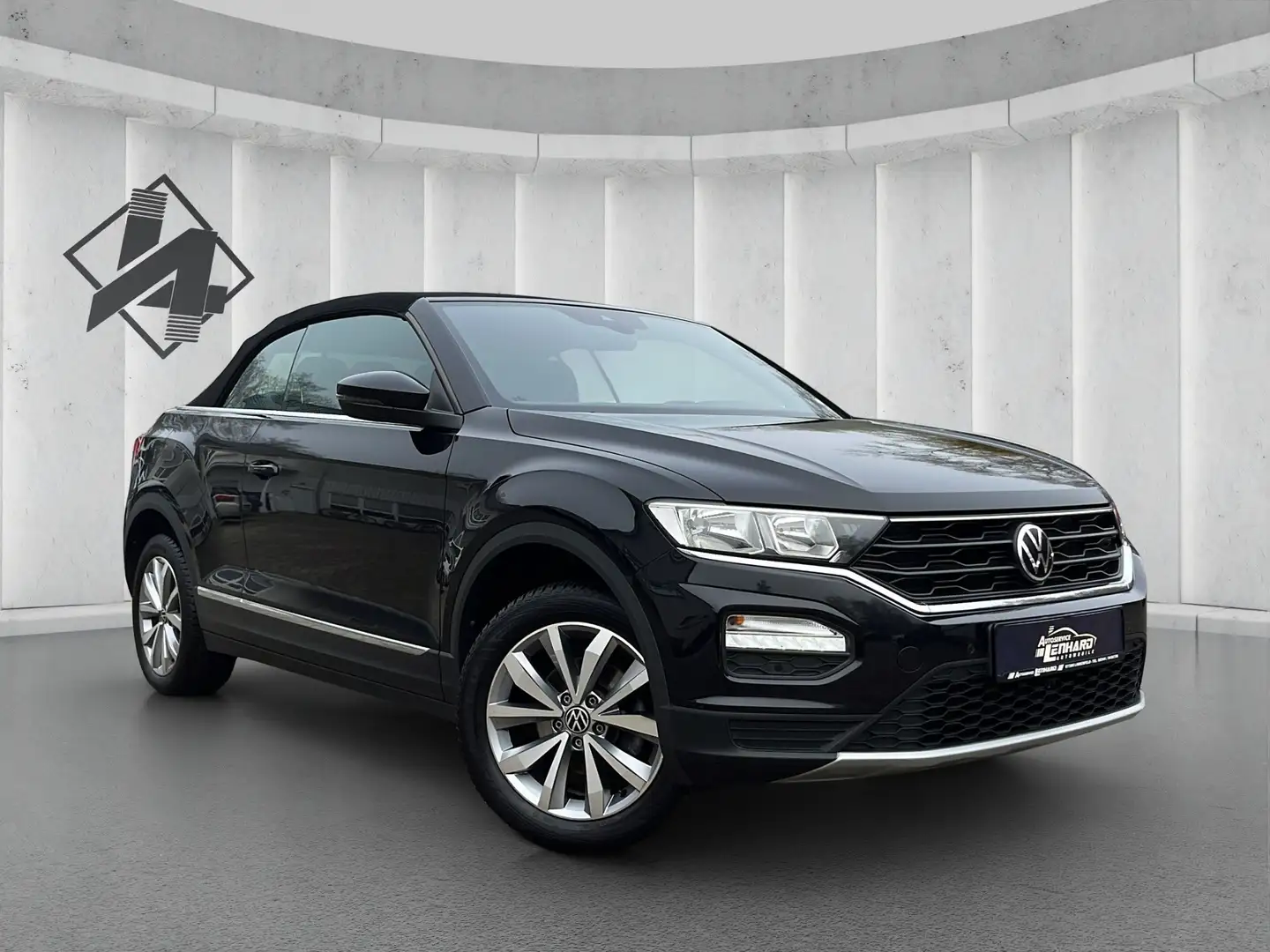 Volkswagen T-Roc 1.0 TSI*Cabrio*Navi*PDC*SHZ* Schwarz - 1