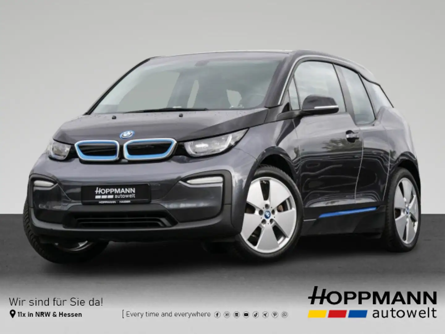 BMW i3 REX 94 Ah LED PDC Klima Gris - 1