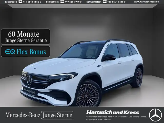 Mercedes-Benz EQB 4Matic Edition 1 AMG Line+Verstelldämpfung+360°Kamera+Pano+ AMG Line Pano. Dach/Distronic/KeylessGo/Klima/LED/BC/eFH.
