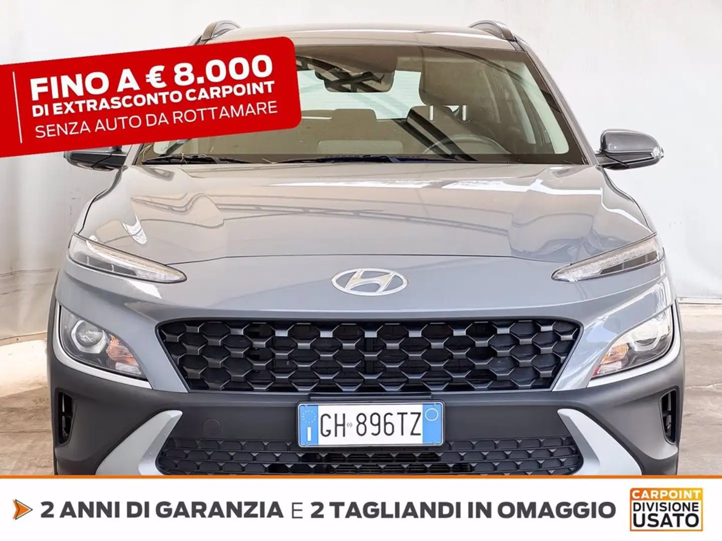 Hyundai KONA 1.6 gdi hev xclass 2wd 141cv dct Gris - 2